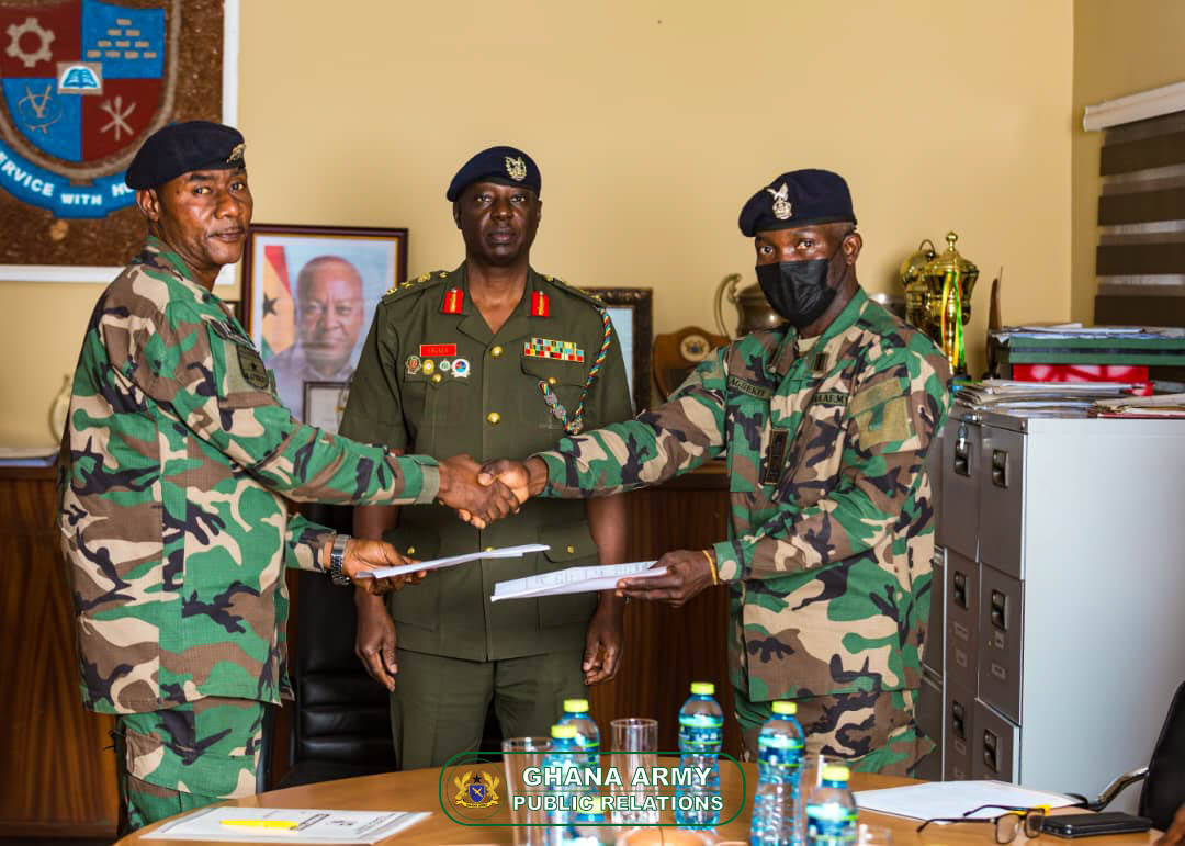 Lt Col Okorley Takes over as Headmaster of Armed Forces Senior High Technical School, Kumasi
